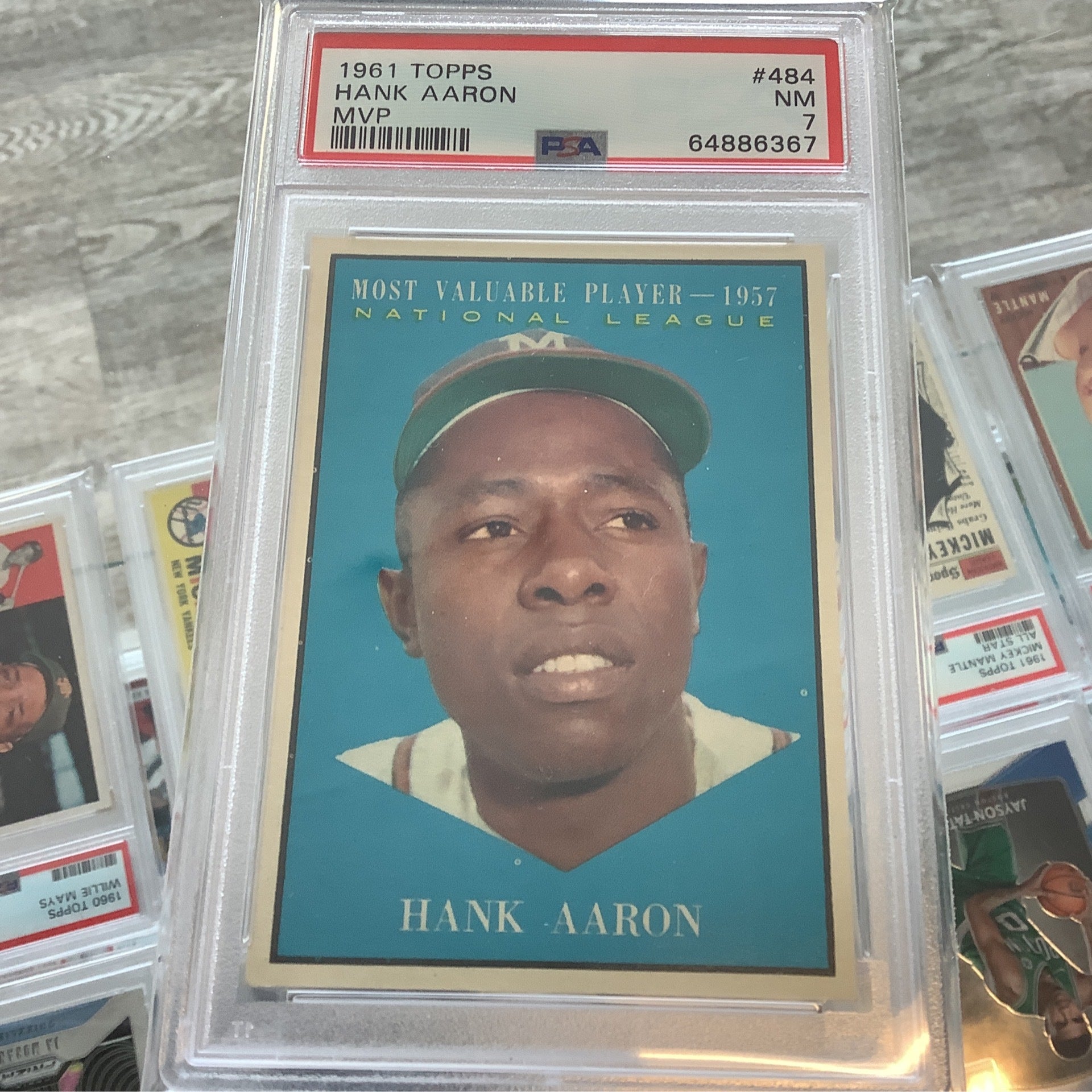 1961 Topps Hank Aaron (MVP)