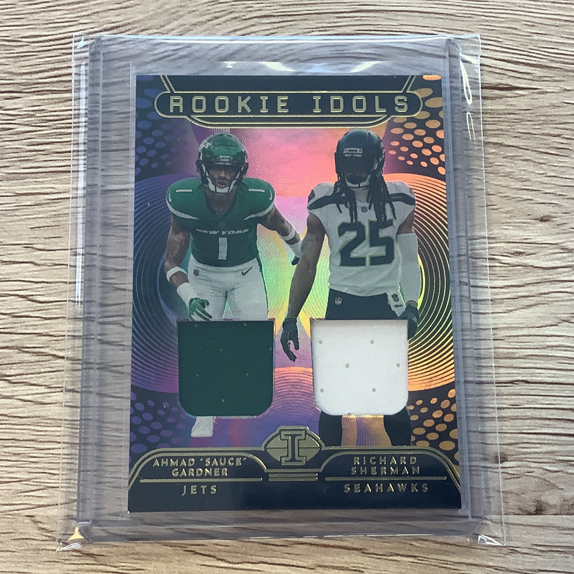 2022 ILLUSIONS AHMAD SAUCE GARDNER RICHARD SHERMAN RELIC Legacy Sports Cards