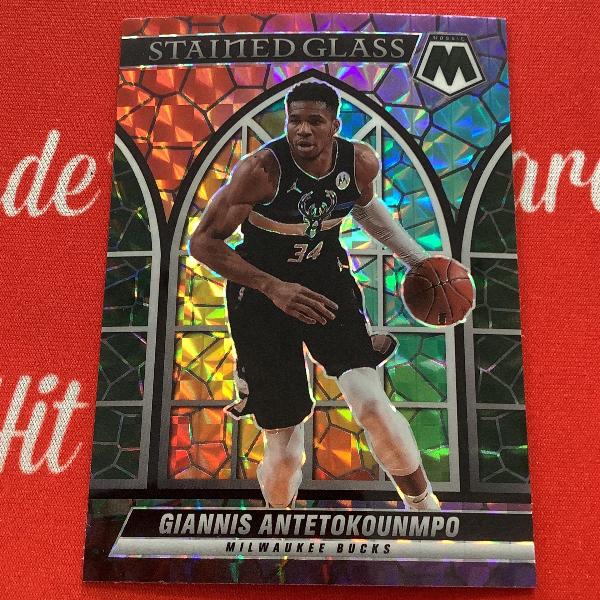 2021-22 MOSAIC GIANNIS ANTETOKOUNMPO STAINED GLASS | Legacy Sports 
